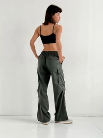 Брюки IJ модель ij-cargo-poplin-shir-haki Фото