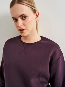 Худи и свитшоты Роза модель 230411_violet Фото