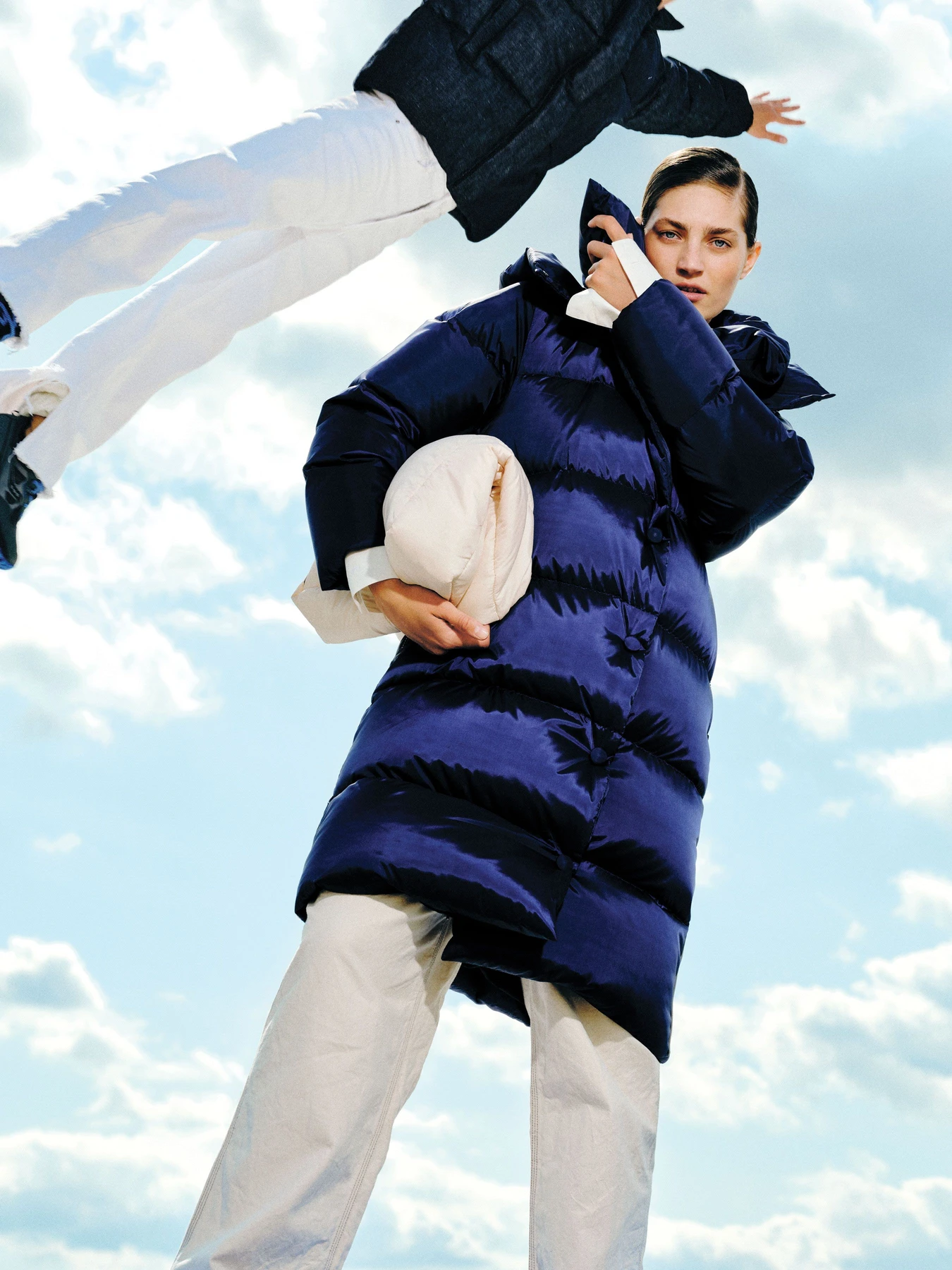 Куртки та дублянки MARCHI модель FW2324-16-BLUE Фото