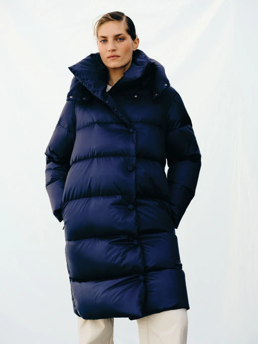 Куртки та дублянки MARCHI модель FW2324-16-BLUE Фото