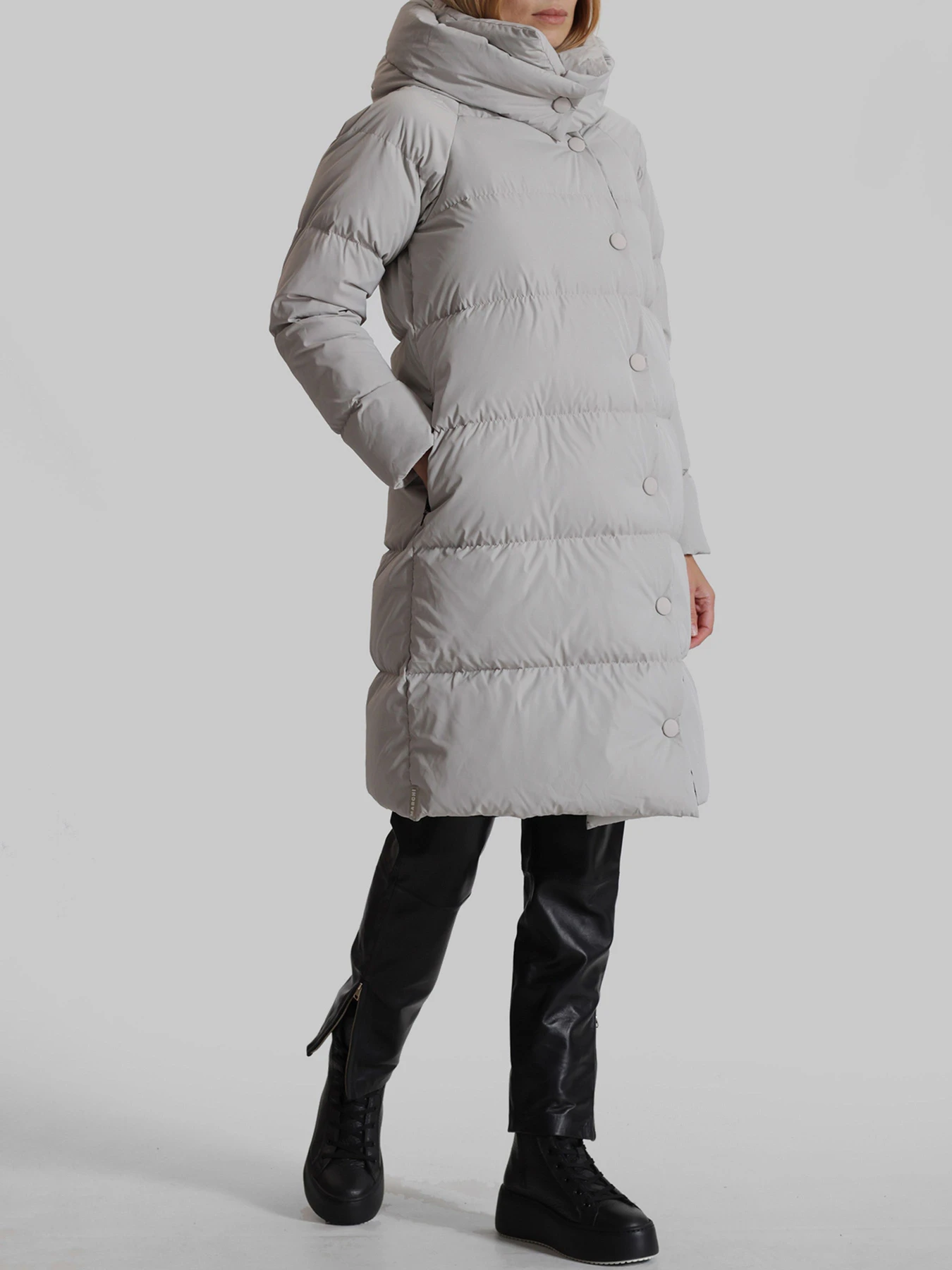 Куртки та дублянки MARCHI модель FW2324-16-GRAY Фото