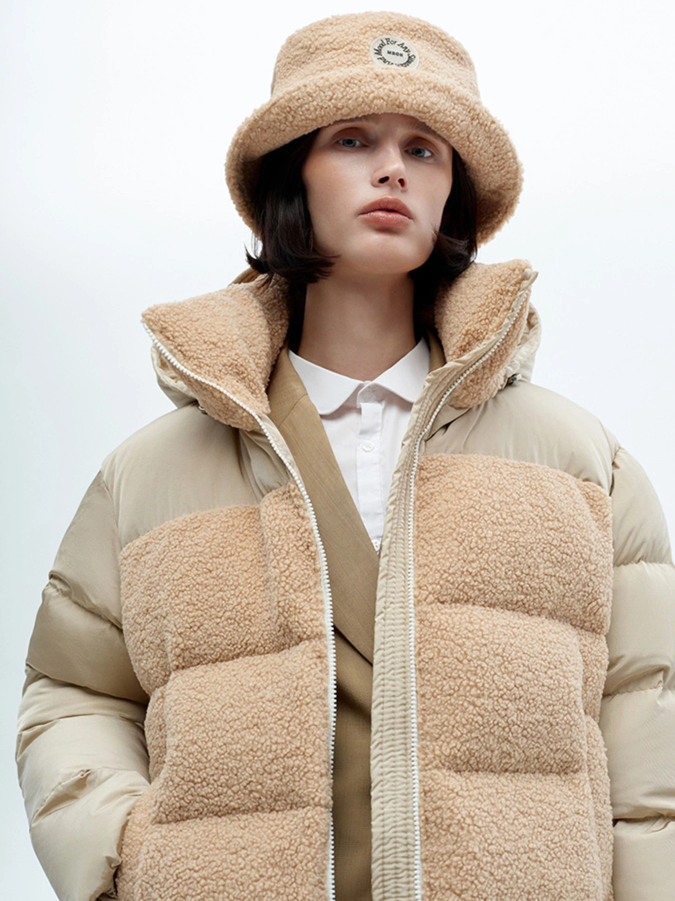 Куртки та дублянки MARCHI модель FW2324-TEDDY-B Фото