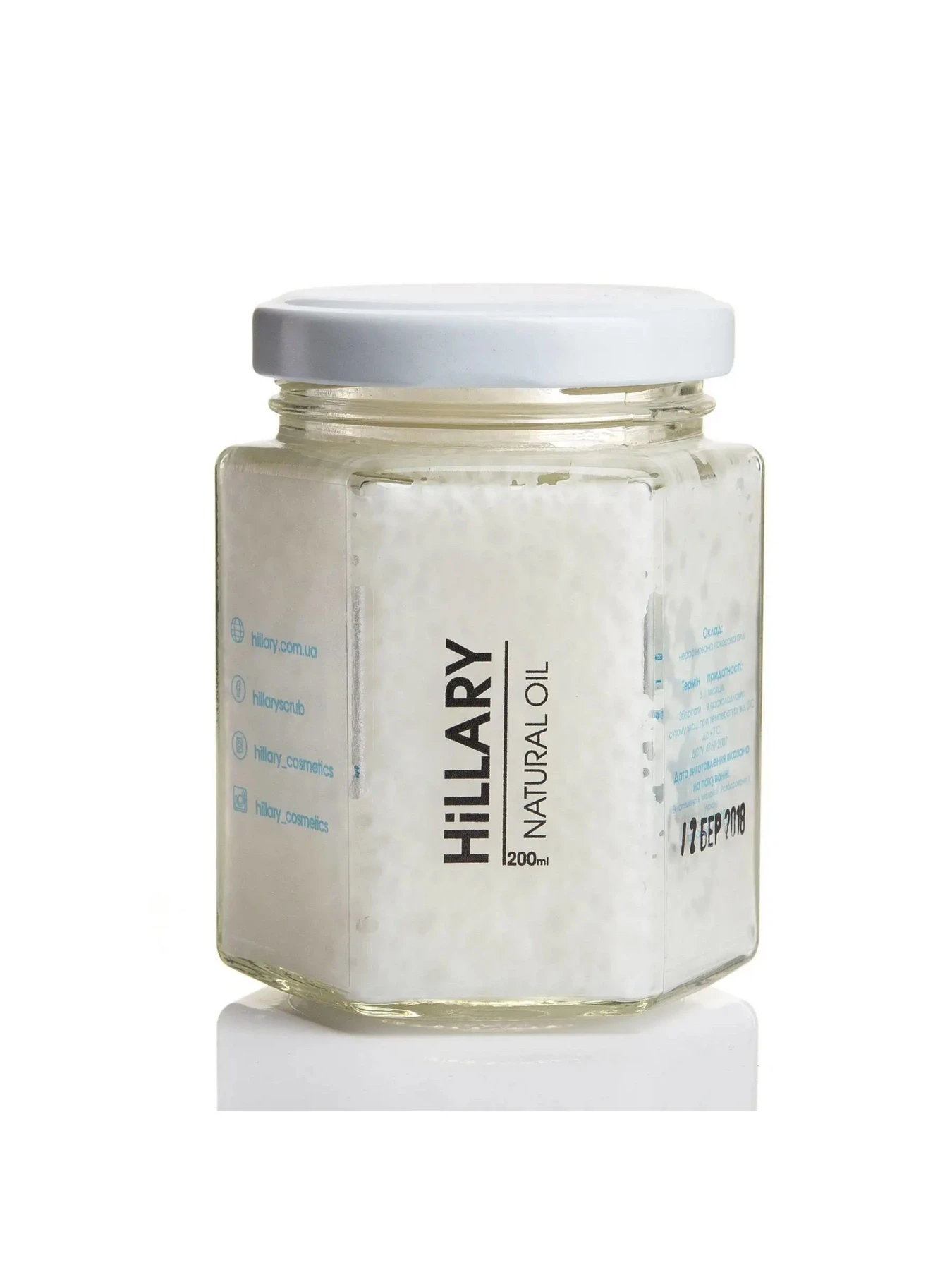 Нерафинированное кокосовое масло Hillary модель HI-04-040 Нерафинированное кокосовое масло Hillary модель HI-04-040 Фото