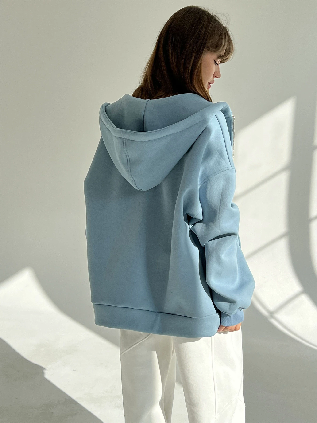 Худі та світшоти IJ модель ij-hoodie-zip-blue Худі та світшоти IJ модель ij-hoodie-zip-blue Фото
