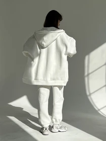 Худи и свитшоты IJ модель ij-hoodie-zip-milk Фото