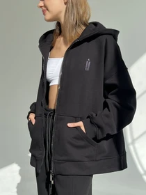 Худи и свитшоты IJ модель ij-hoodie-zip-black Фото
