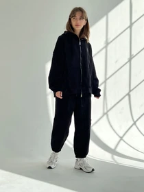Худи и свитшоты IJ модель ij-hoodie-zip-black Фото