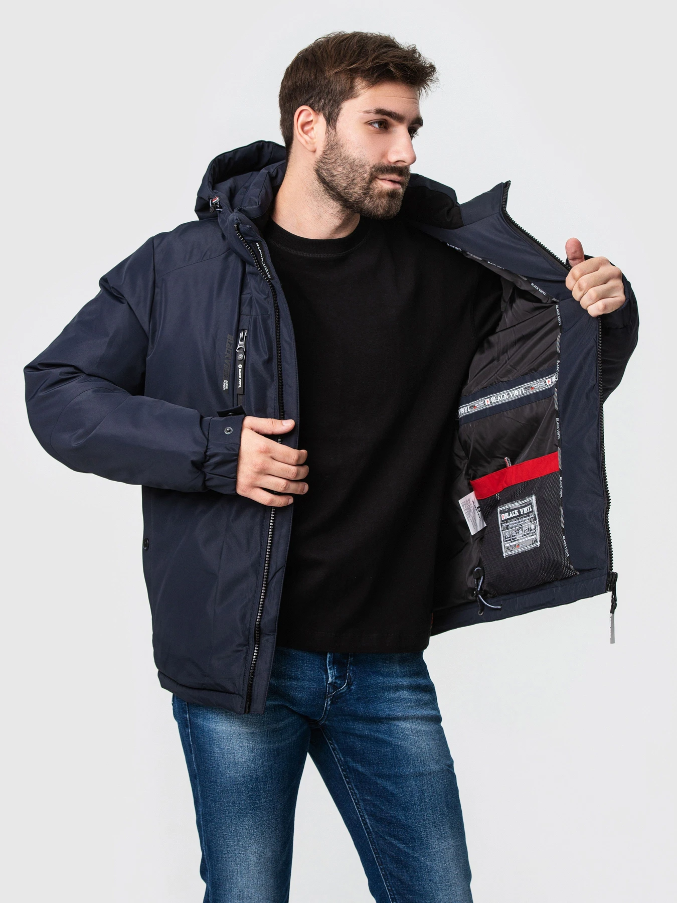 Куртки и дубленки BLACK VINYL модель 23-2255 Фото