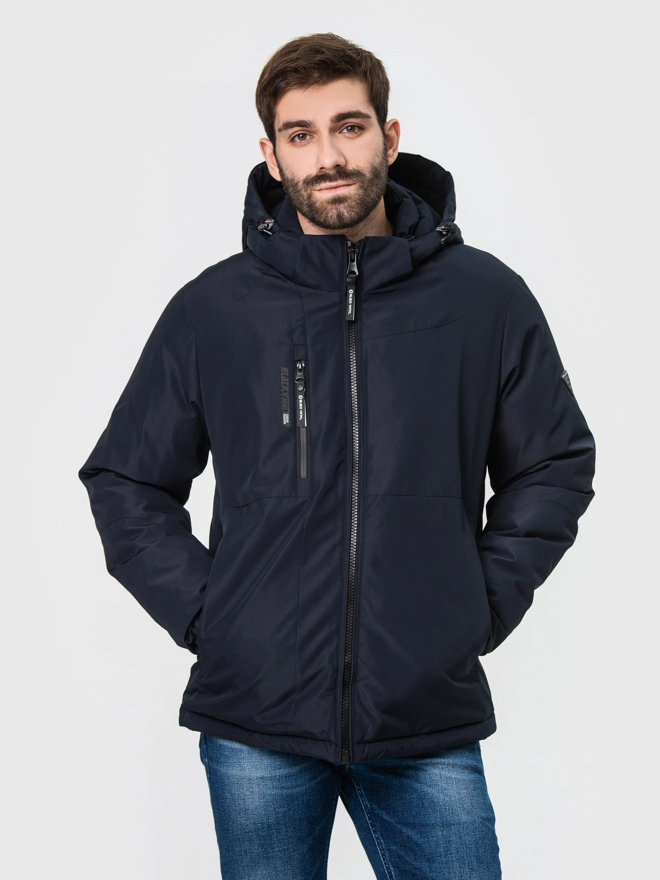 Куртки и дубленки BLACK VINYL модель 23-2255 Фото