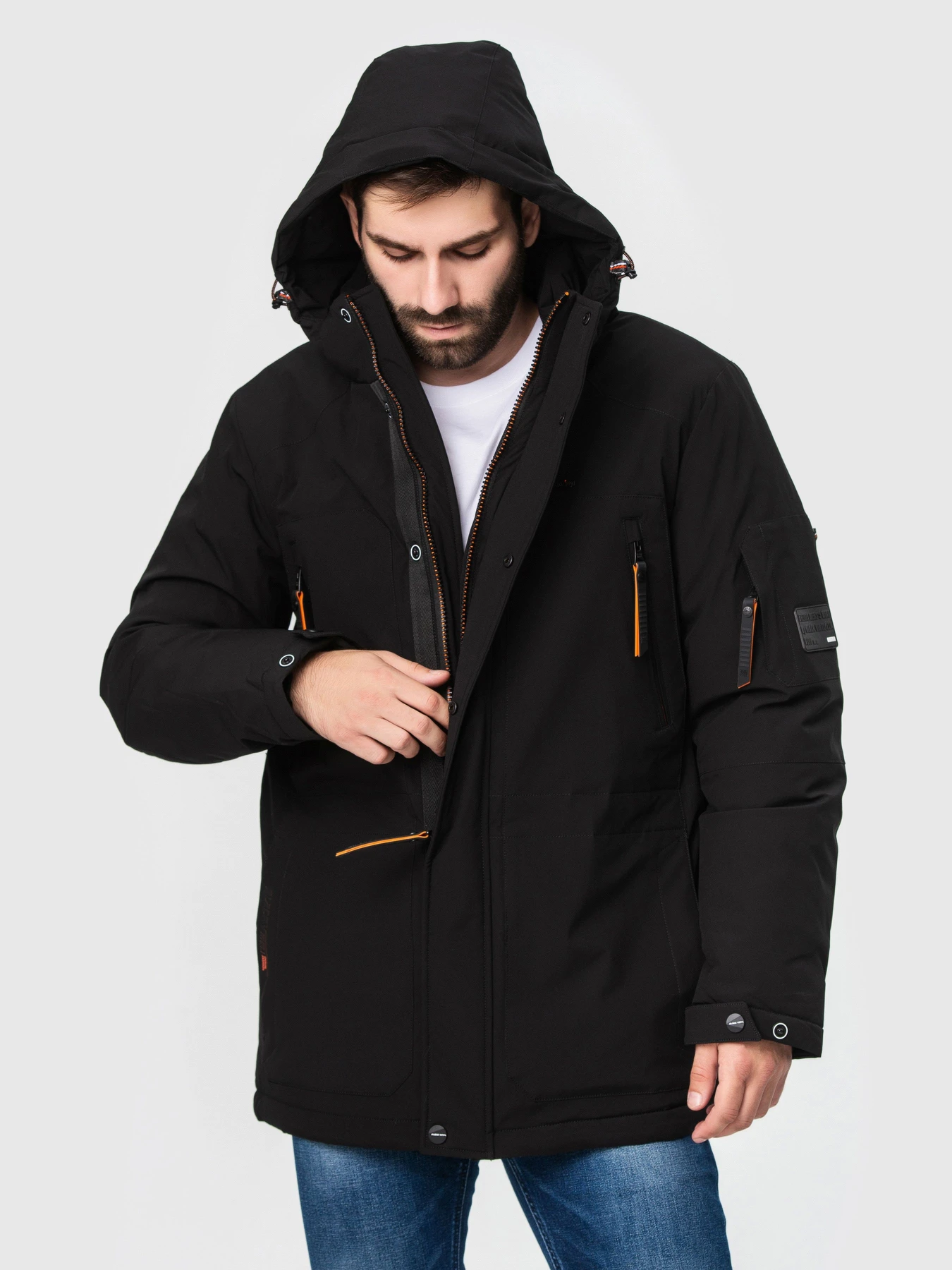 Куртки и дубленки BLACK VINYL модель 21-1875 Фото