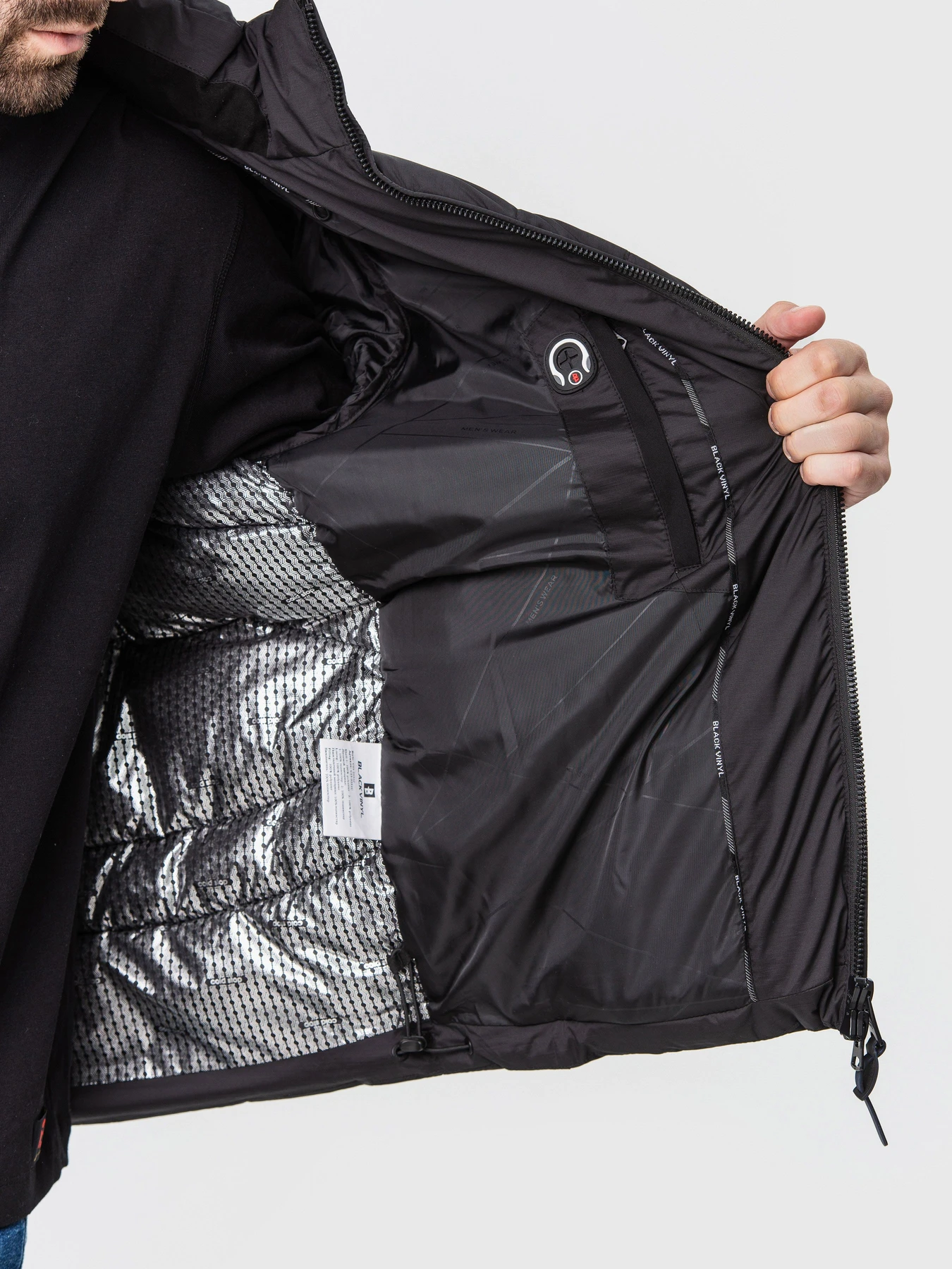 Куртки и дубленки BLACK VINYL модель 23-2251 Фото
