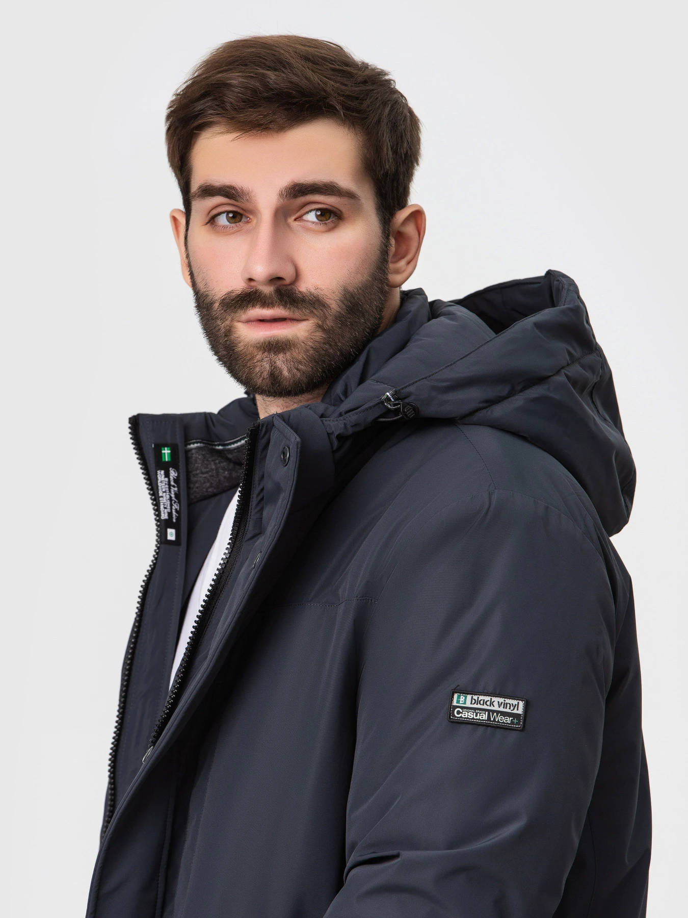 Куртки та дублянки BLACK VINYL модель 23-2239 Фото