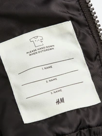 Куртки та дублянки H&M модель 69694 Фото