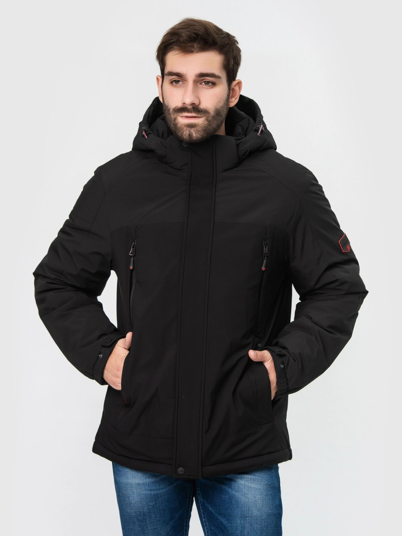 Куртки и дубленки BLACK VINYL модель 23-1713 Фото