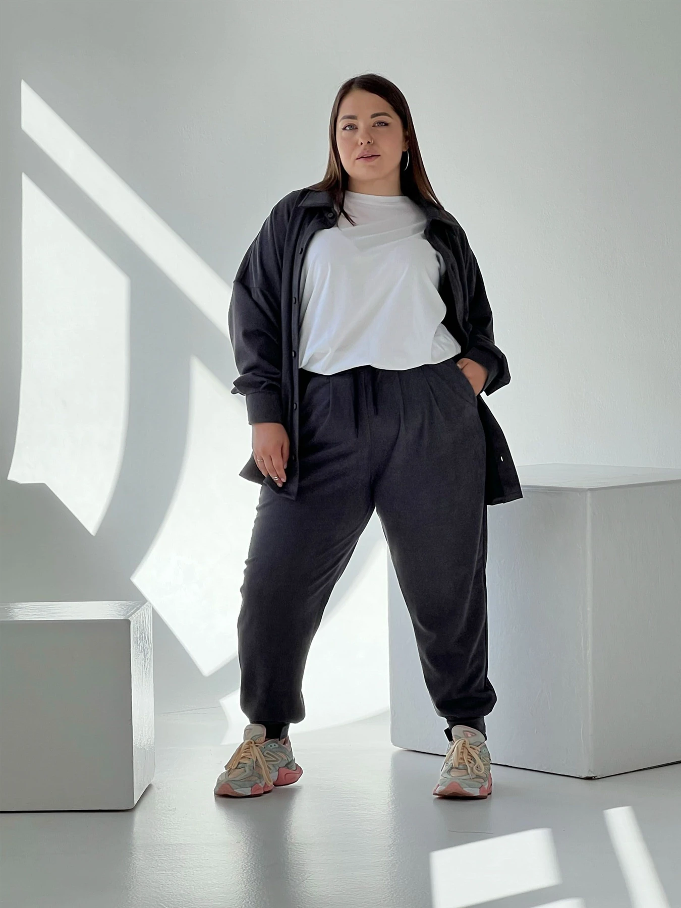 Брюки IJ модель ij-pants-lip-zamsh-grafit Брюки IJ модель ij-pants-lip-zamsh-grafit Фото