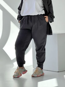 Брюки IJ модель ij-pants-lip-zamsh-grafit Фото