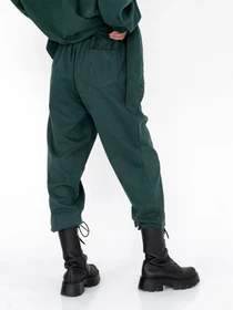 Брюки IJ модель ij-pants-lip-zamsh-green Фото