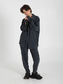 Брюки IJ модель ij-pants-lip-velvet-grafit Фото