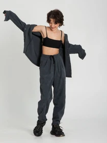 Брюки IJ модель ij-pants-lip-velvet-grafit Фото