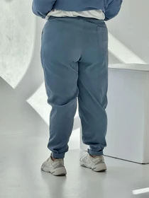 Брюки IJ модель ij-pants-lip-velvet-blue Фото