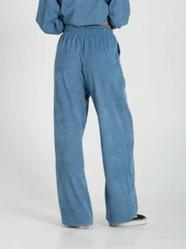 Брюки IJ модель ij-pants-wide-velvet-blue Фото