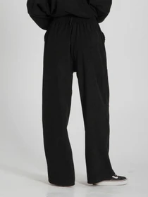 Брюки IJ модель ij-pants-wide-velvet-black Фото