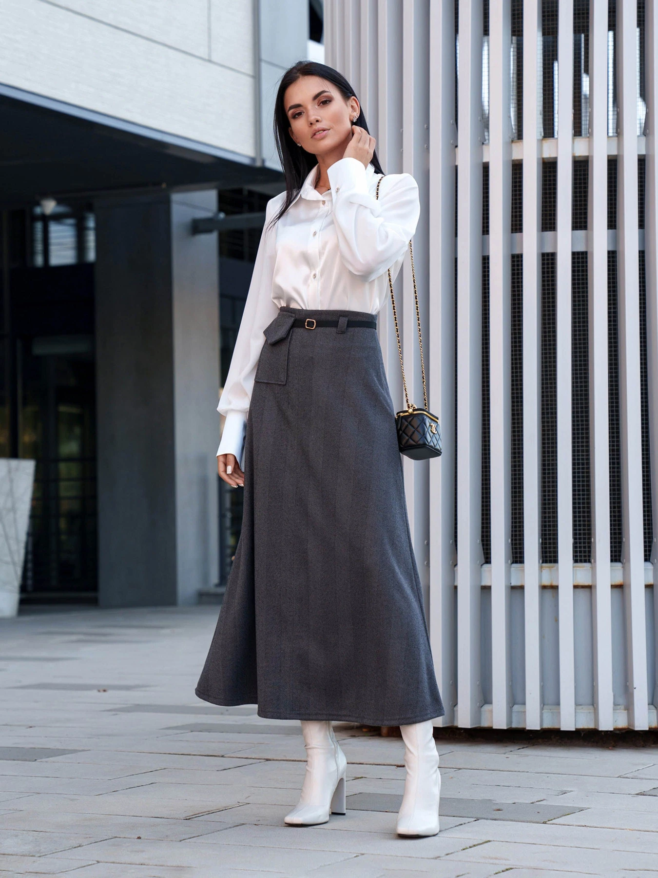 Юбки Jadone Fashion модель Spidnytsya_Flari_hrafit Фото