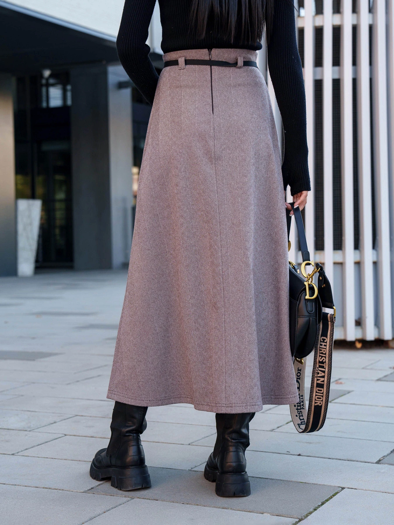 Юбки Jadone Fashion модель Spidnytsya_Flari_korich Фото