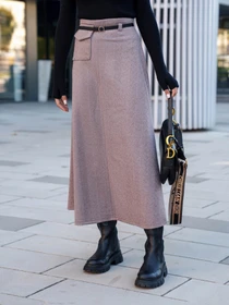 Юбки Jadone Fashion модель Spidnytsya_Flari_korich Фото