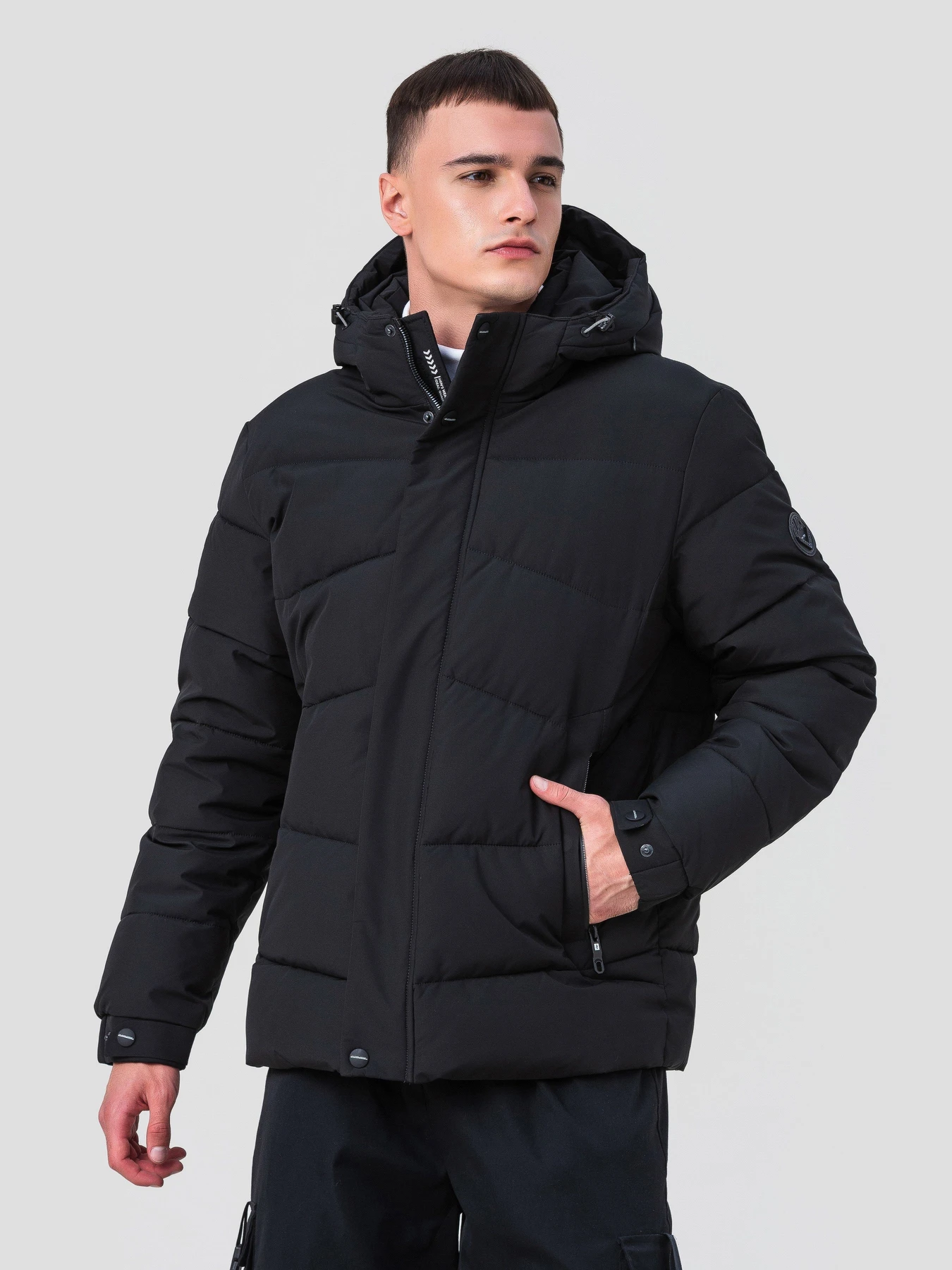 Куртки та дублянки BLACK VINYL модель 23-2227 Фото