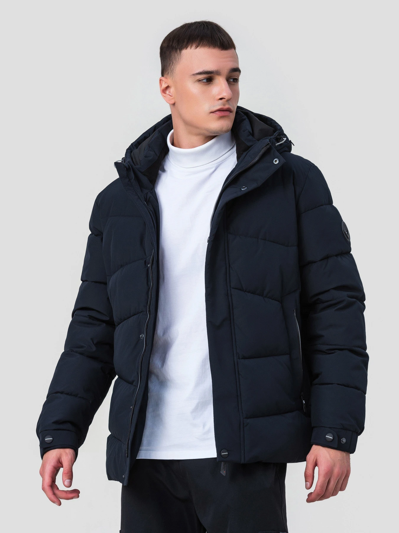 Куртки та дублянки BLACK VINYL модель 23-2227 Фото