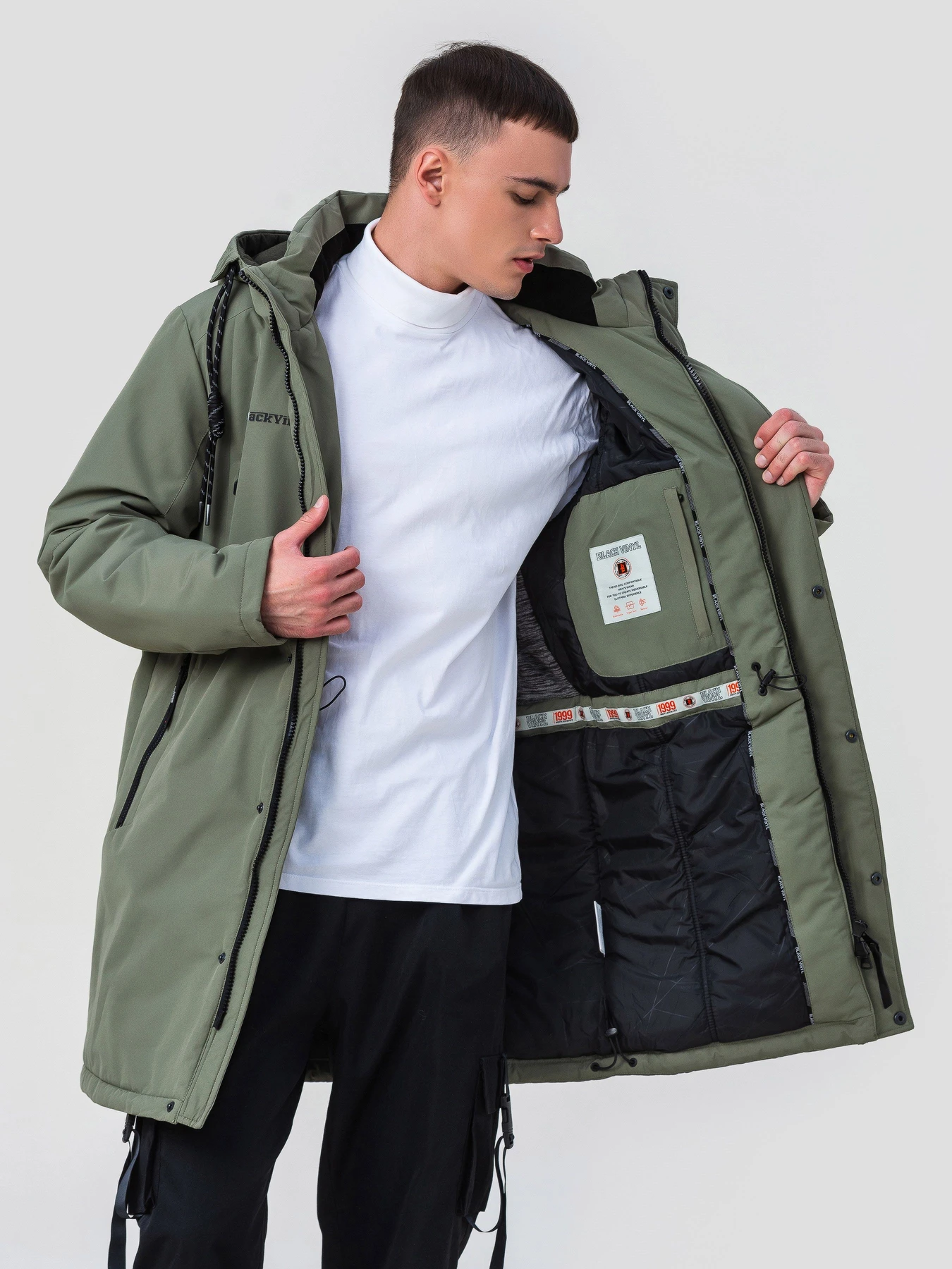 Куртки и дубленки BLACK VINYL модель 23-2281 Фото