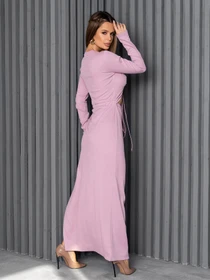 Платья ISSA Plus модель 14264_сиреневый Фото