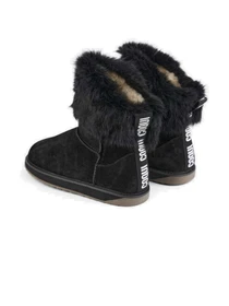 Черевики та чоботи COQUI модель 157 Black fur Фото