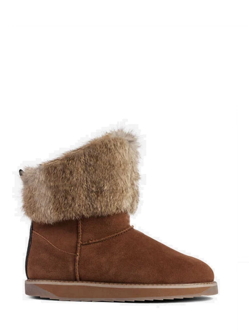 Ботинки и сапоги COQUI модель 157 Oak/Lt. brown fur Фото