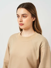 Худи и свитшоты Роза модель 230701_beige Фото
