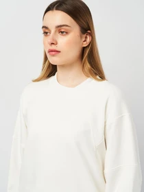 Худи и свитшоты Роза модель 230701_milk Фото