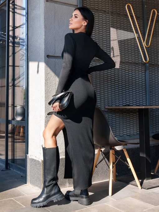 Жіноча Сукня міді Jadone Fashion фото 2