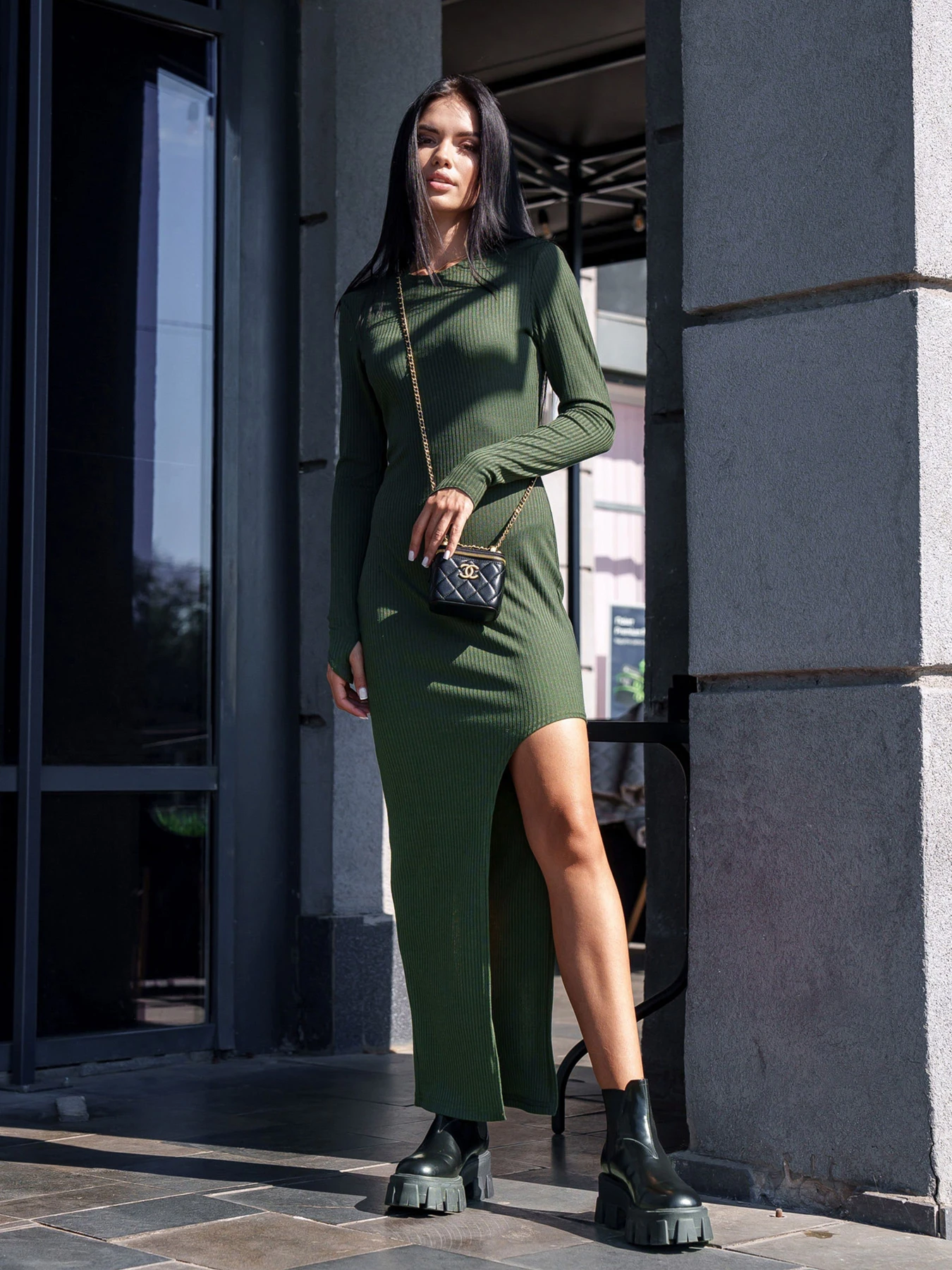 Платья Jadone Fashion модель Suknya_Ariel_haki Фото