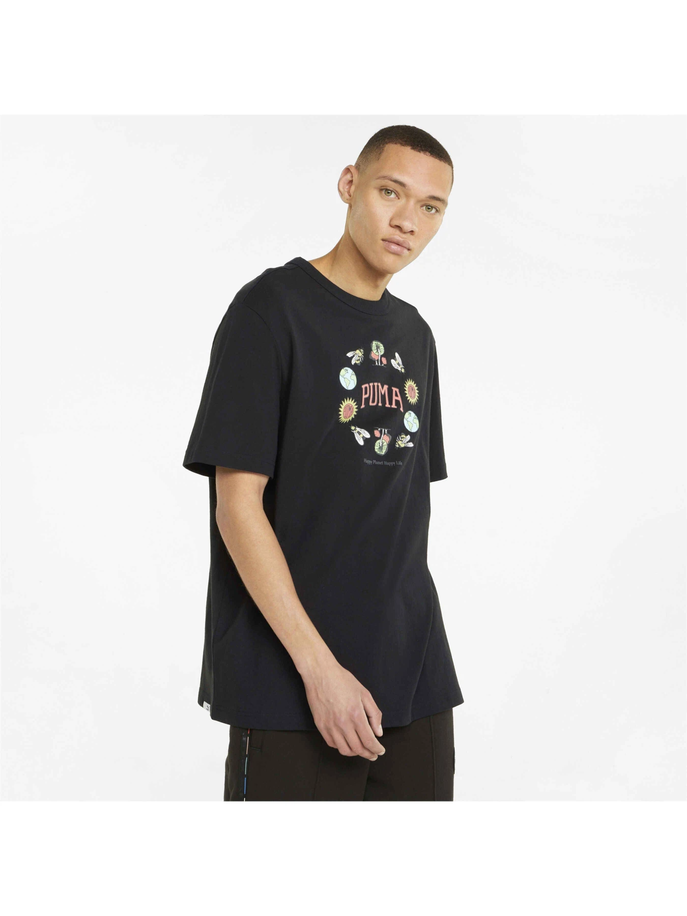 Футболки і поло PUMA Downtown Graphic Tee модель 533673 Футболки і поло PUMA Downtown Graphic Tee модель 533673 Фото
