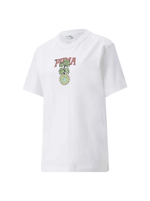 Футболки и поло PUMA Downtown Relaxed Graphic Tee модель 533579 Фото