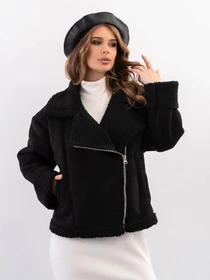 Куртки та дублянки ISSA Plus модель 14272_черный Фото