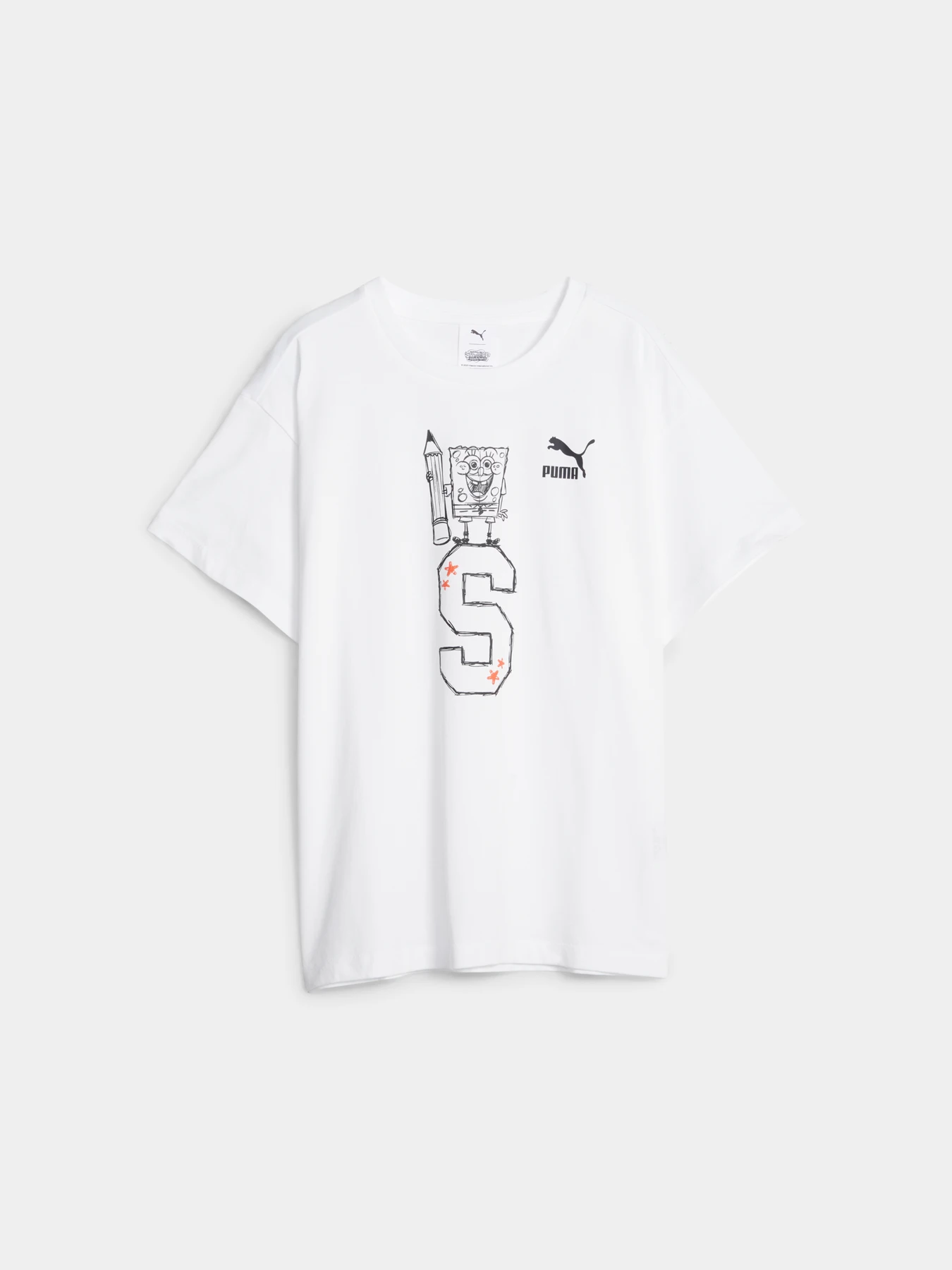 Футболки и поло PUMA x Spongebob Graphic Tee модель 622217 Футболки и поло PUMA x Spongebob Graphic Tee модель 622217 Фото