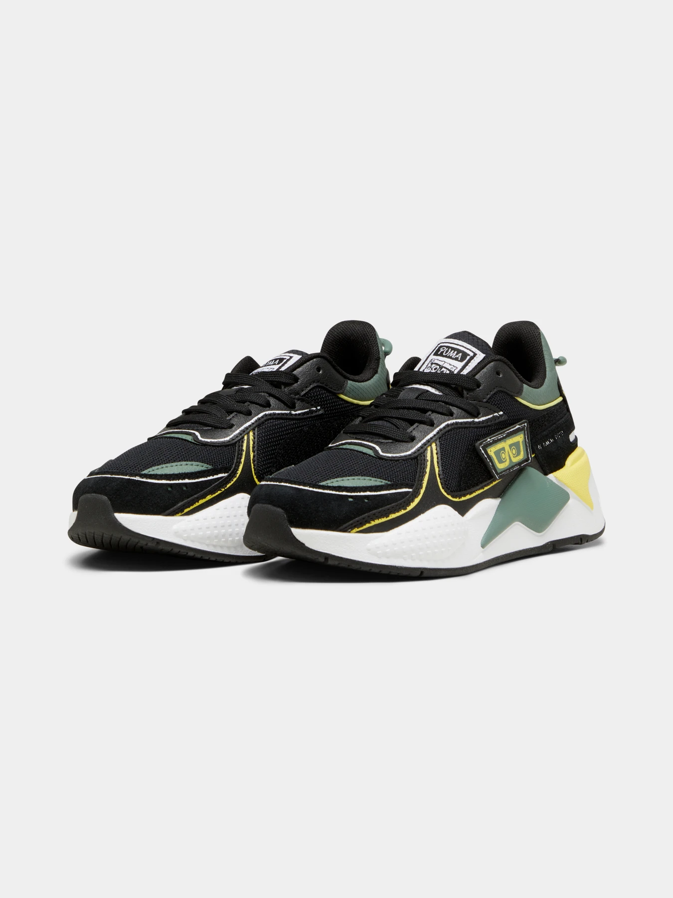 Кросівки PUMA Rs-x Spongebob Jr модель 393890 Кросівки PUMA Rs-x Spongebob Jr модель 393890 Фото