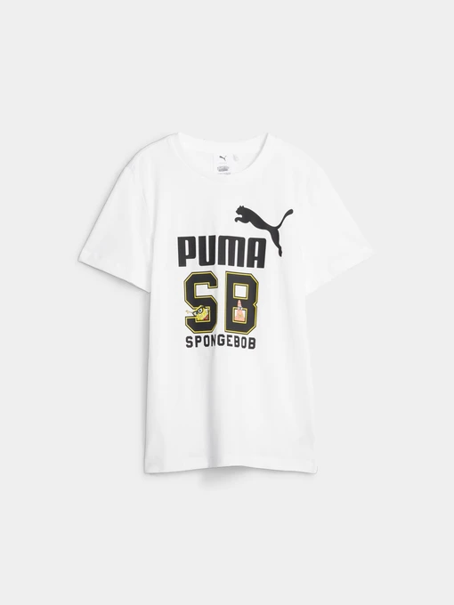 Футболки и поло PUMA x Spongebob Tee модель 622212 Фото