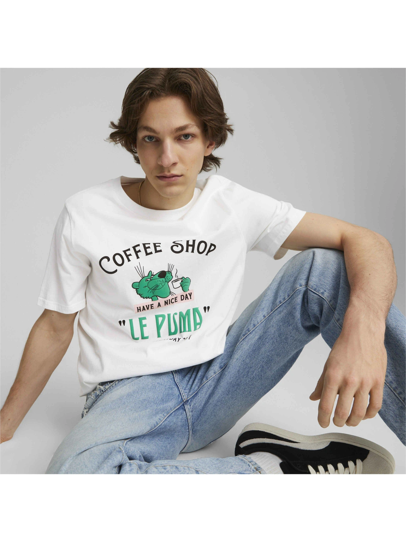 Футболки і поло PUMA Graphics Le Tee модель 622745 Футболки і поло PUMA Graphics Le Tee модель 622745 Фото