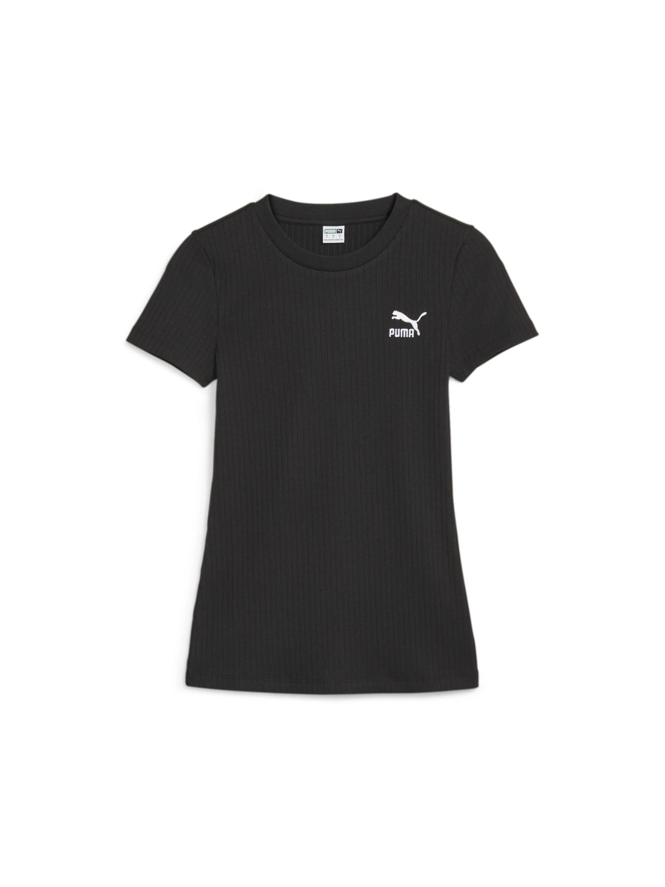 Футболки и поло PUMA Classics Ribbed Slim Tee модель 621382 Футболки и поло PUMA Classics Ribbed Slim Tee модель 621382 Фото