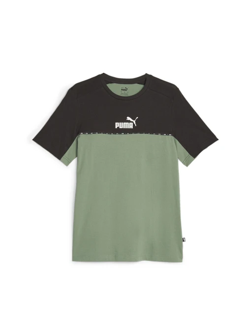 Футболки і поло PUMA Ess Block x Tape Tee модель 673341 Фото