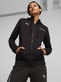 Куртки и дубленки PUMA Bmw Mms Wmn Hdd Sweat Jacket модель 621361 Фото