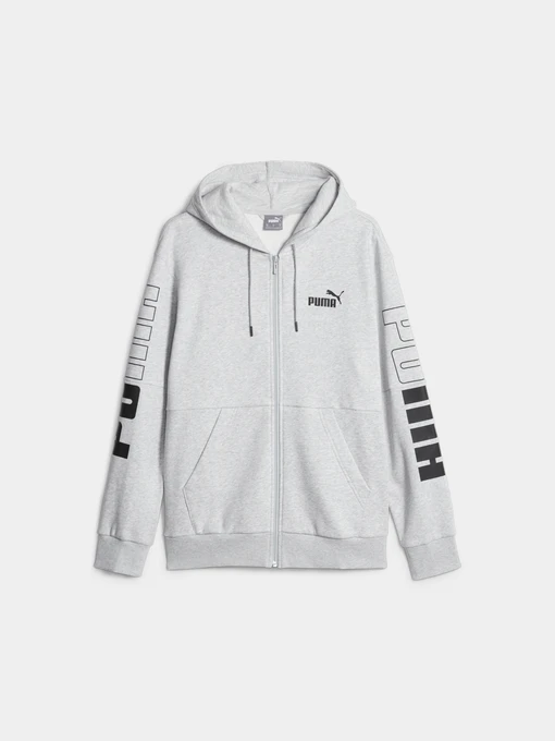 Худі та світшоти PUMA Power Full-zip Hoodie модель 675911 Фото